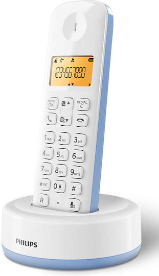 Philips D1601S Cordless Phone White/Blue