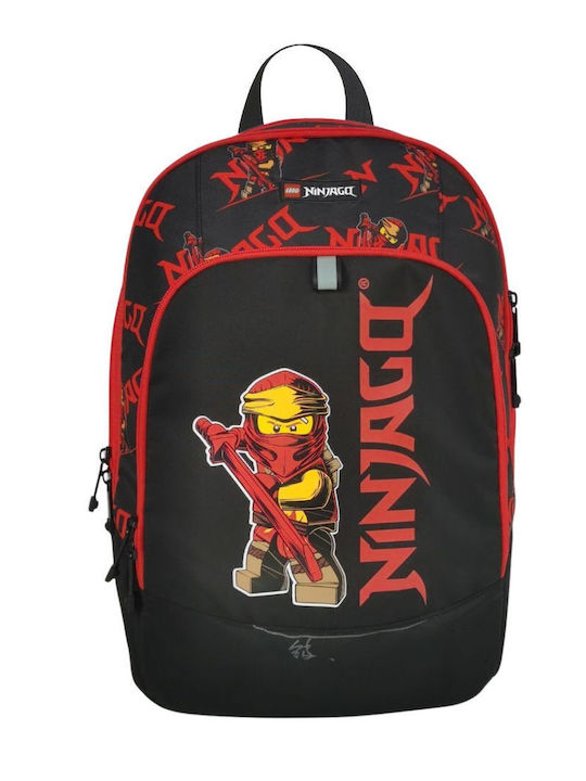 Lego Base Ninjago School Bag Backpack Elementary, Elementary in Red color