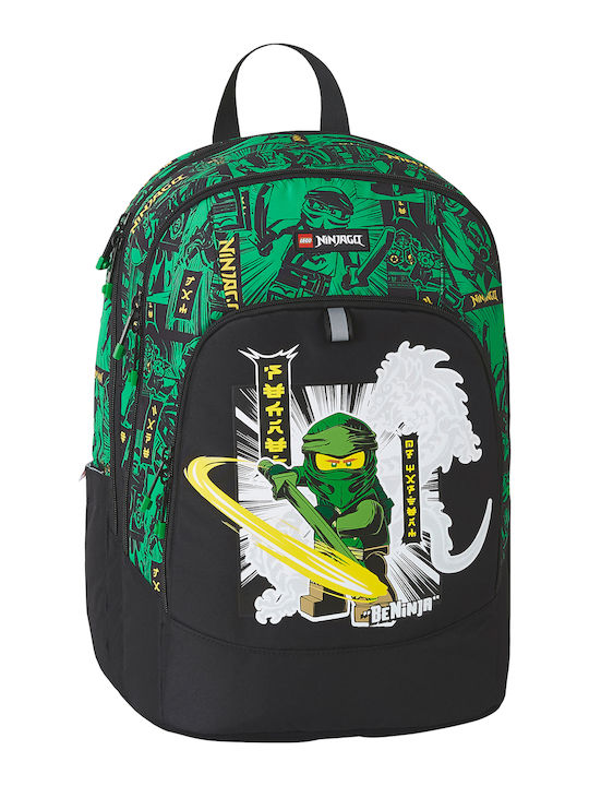 Lego Base Ninjago School Bag Backpack Elementary, Elementary in Green color