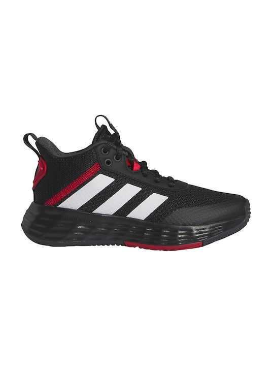 Adidas Αθλητικά Παιδικά Παπούτσια Μπάσκετ OwnTheGame 2.0 K Black / White / Red