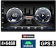 Kirosiwa Car Audio System for Seat Cordoba 1999-2001 (Bluetooth/USB/WiFi/GPS) with Touch Screen 7"
