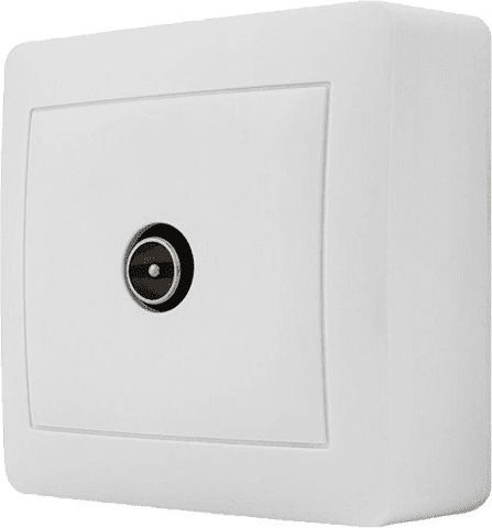 Redled Priză antenă TV Aerian în culoarea Alb 28745