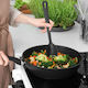 Westmark Shallow Kitchen Spoon Plastic Black 33.5cm