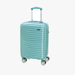 Bartuggi Cabin Travel Suitcase Hard Green with 4 Wheels Height 55cm.