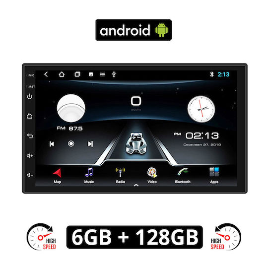 Car Audio System for Volkswagen Bora 1999-2005 (Bluetooth/USB/AUX/WiFi/GPS/Apple-Carplay/Android-Auto) with Touch Screen 7"