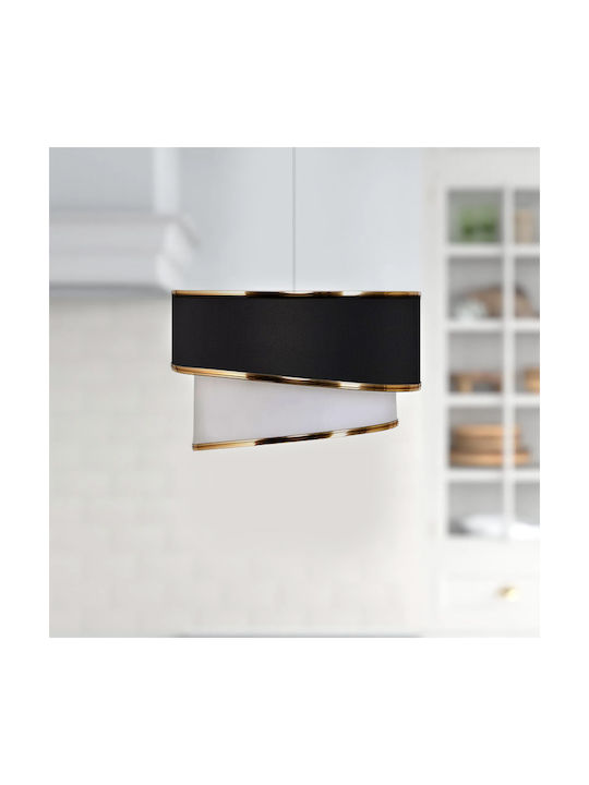 Megapap Fanny Ceiling Light Black with E27 Socket 30x70x70cm