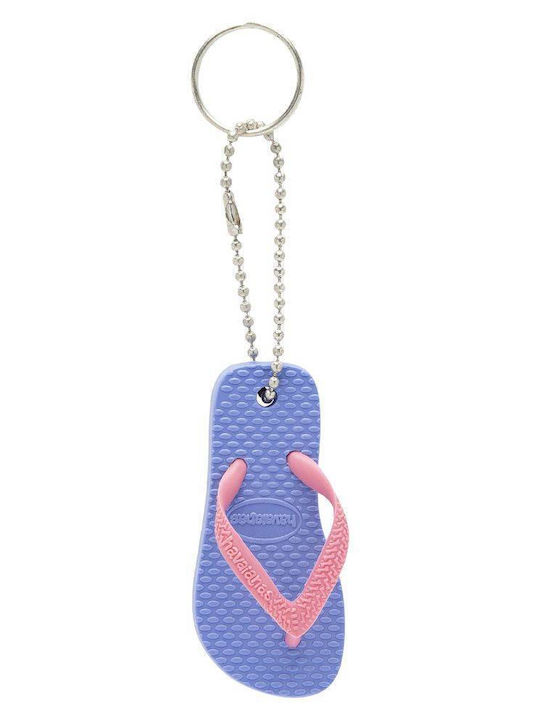 Havaianas Purple Keychain