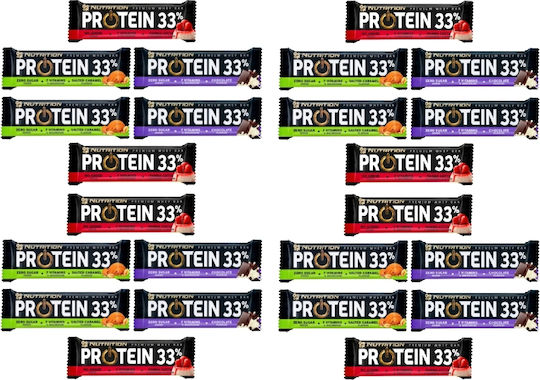 Go On Nutrition Premium Whey Combo Bars with 33% Protein Multiflavoured 24x50gr