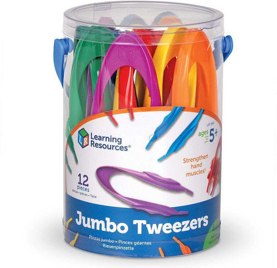 Learning Resources Λεπτής Κινητικότητας Jumbo Tweezers Образователна Игра Образователни за 5+ години Години