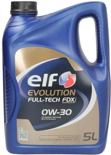 Elf Evo Fulltech Fulltech Συνθετικό Λάδι Αυτοκινήτου 0W-30 5lt