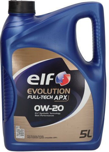 Elf Evo Fulltech Fulltech Sintetic Ulei Auto 0W-20 5lt
