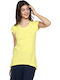 Women's T-shirt Vibrant Yellow