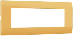 Aca Modys Schalterrahmen in Gold Farbe 10101433812