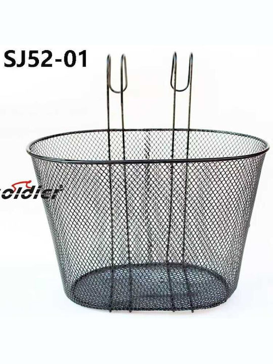 S52-01 Bicycle Basket Black