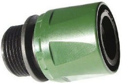 1000740 Quick Connector Water Pipe with Male Thread 19mm