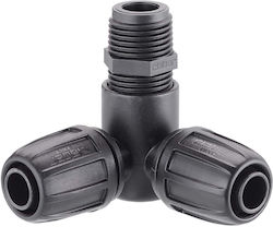 Claber 9021 T Shaped Connector Pipe 13mm