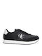 Retro Runner Herren Sneakers Schwarz