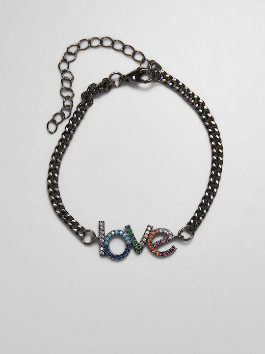 Urban Classics Bracelet Love made of Brass