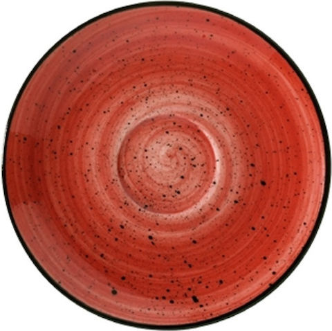 Bonna Cup Saucer Porcelain Red (12pcs)