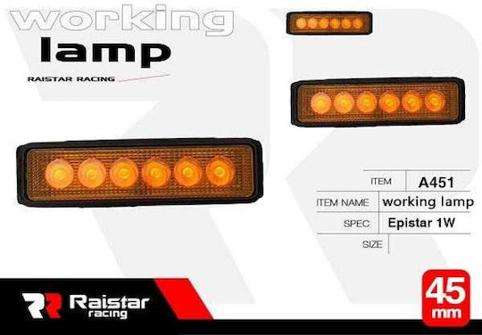 Raistar LED Headlight for 1pcs