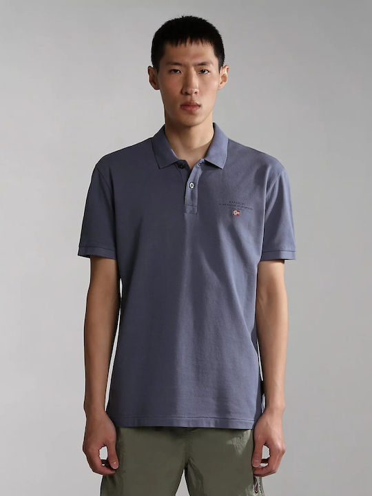 Napapijri Elbas Polo Bluza Tricou Cu Mânecă Scu...