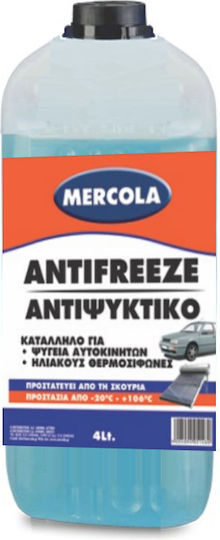 Mercola Αντιψυκτικό Παραφλού Ψυγείου Αυτοκινήτου -20°C Μπλε Χρώμα 1lt