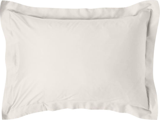 Makis Tselios Home Σετ Μαξιλαροθήκες Oxford Μπεζ 50x70εκ.