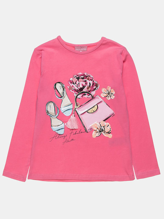 Alouette Kids Blouse Long Sleeve Pink