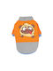 Glee Sweatshirt Hund in Orange Farbe M 30cm.