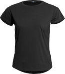 Pentagon Whisper Ladies Blank T-shirt in Black color