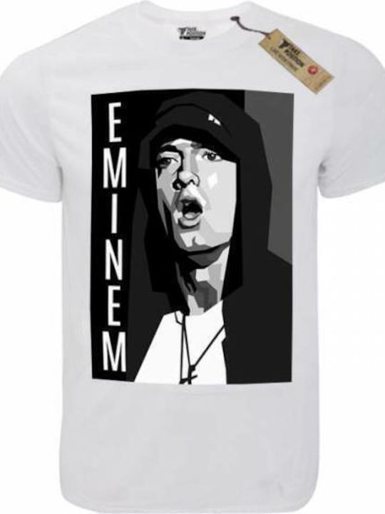 Takeposition T-cool T-shirt Eminem Λευκό