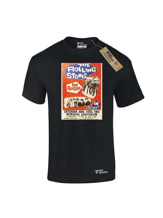 Takeposition T-shirt Rolling Stones Black