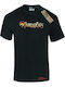 Takeposition Cartoon Thundercats T-shirt Μαύρο Βαμβακερό
