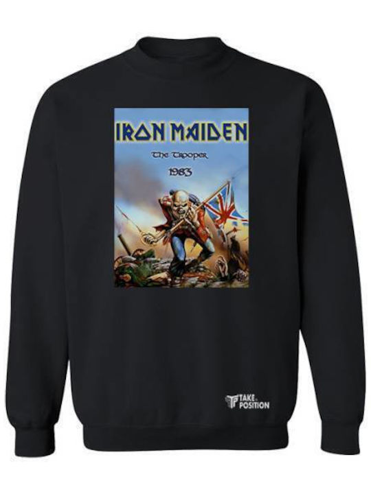 Takeposition Sweatshirt Iron Maiden Black