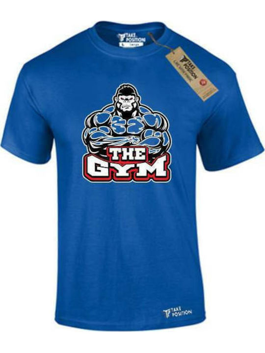 Takeposition Gym T-shirt Blau Takeposition Gym T-shirt Blau