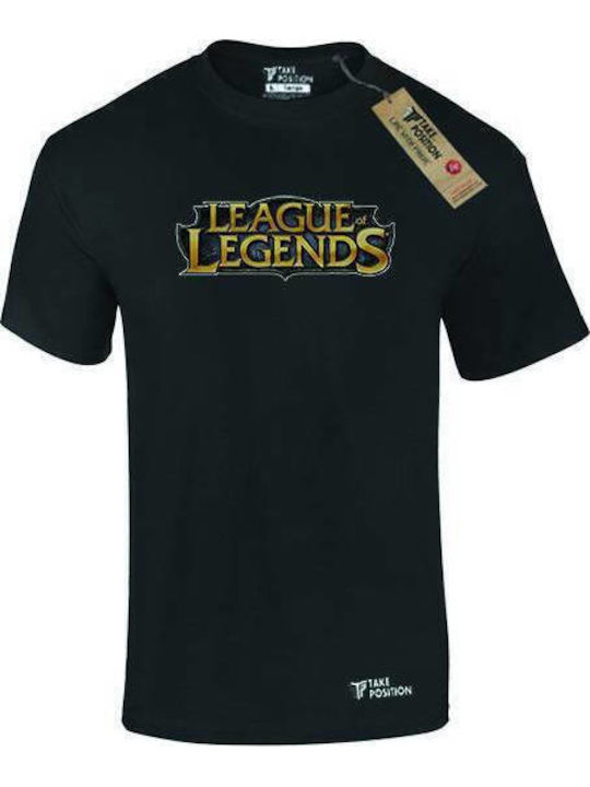Takeposition T-shirt Liga der Legenden Schwarz