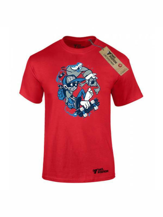 Takeposition T-shirt Red