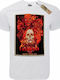 Takeposition T-cool T-shirt Slipknot Λευκό