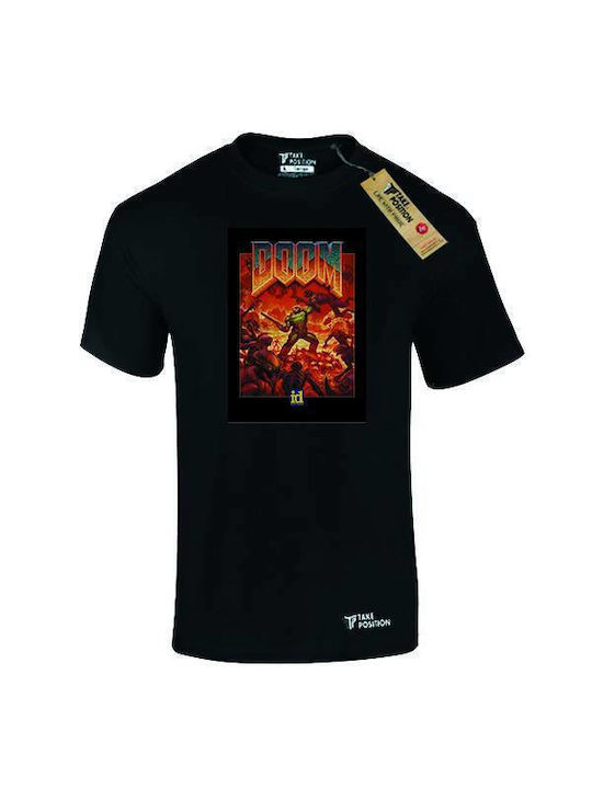 Takeposition T-shirt Doom σε Μαύρο χρώμα