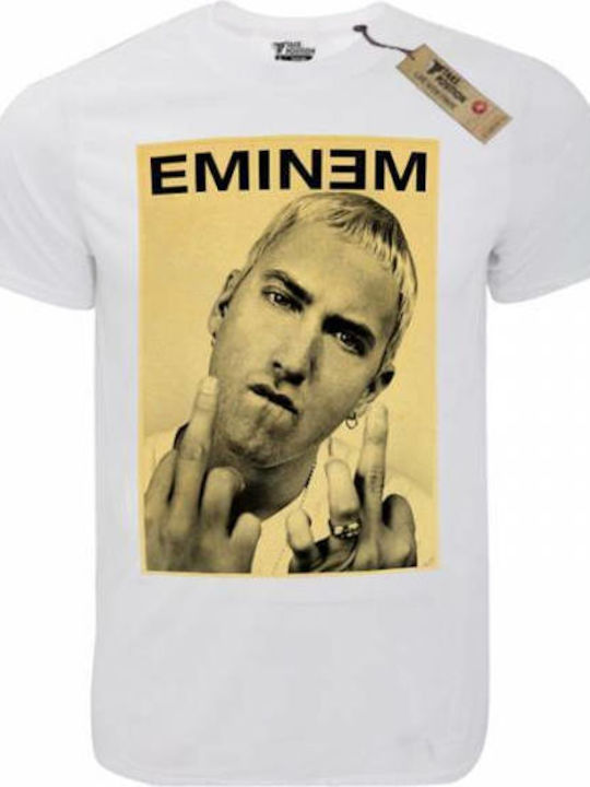 Takeposition T-shirt Eminem T-cool σε Λευκό χρώμα