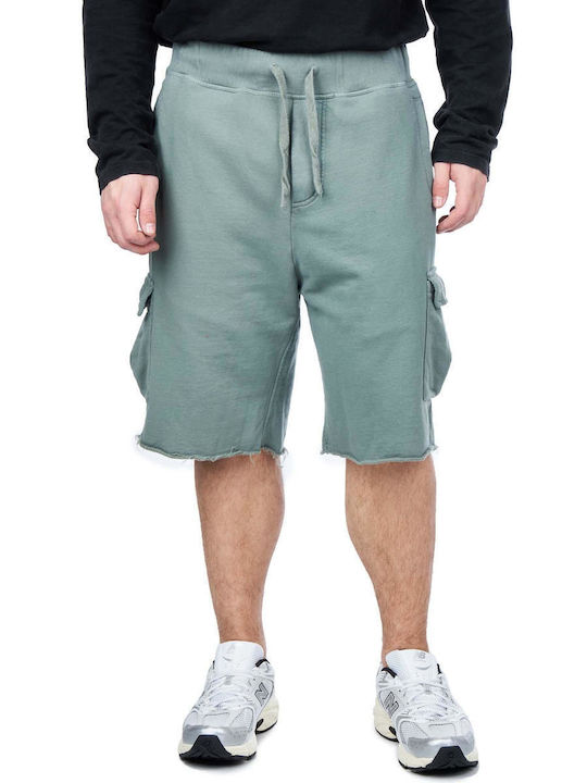 Dirty Laundry Herrenshorts Cargo Grün