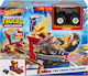 Hot Wheels Fire Truck Chromo Lightning Monster Trucks Track For 5+ Years Old
