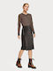 Midi Skirt Black