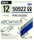 Owner Fishing Hooks Set 13pcs No16
