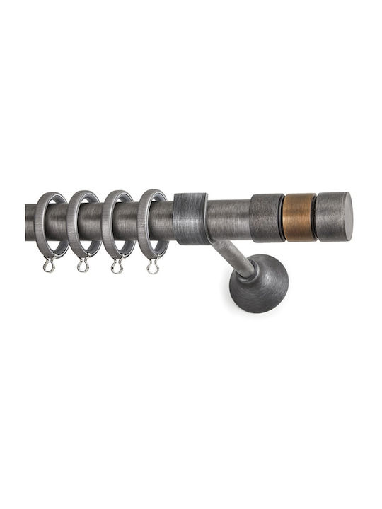 Anartisi Metallisch Vorhangstange S1 Doppel mit...