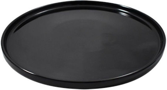 Chios Hellas Plate Shallow made of Porcelain Black