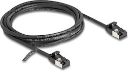 DeLock 80184 U/FTP (STP) Cat.8.1 Καλώδιο Ethernet 2m Μαύρο
