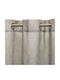 Whitegg Perdea Cu Capse K006 Gri 270x280 Cm