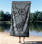 Cokitex Strandtuch Baumwolle Gray 160x86cm.