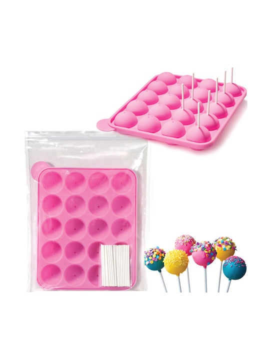 Kardasis Formă de Patiserie pentru Lollipop-uri din Silicon 1buc